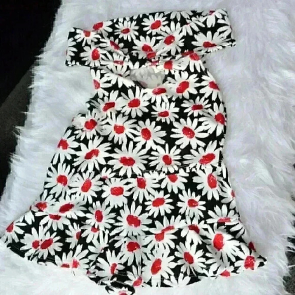 Pants Playful floral 2 piece set - Picture 2 of 4